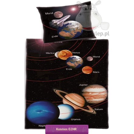 Bedding with solar system 135x200