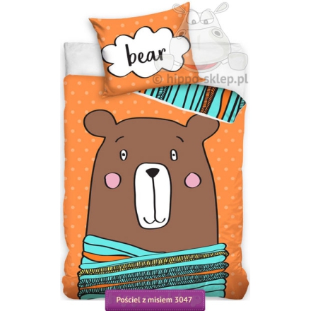 Bedding with bear - Kids