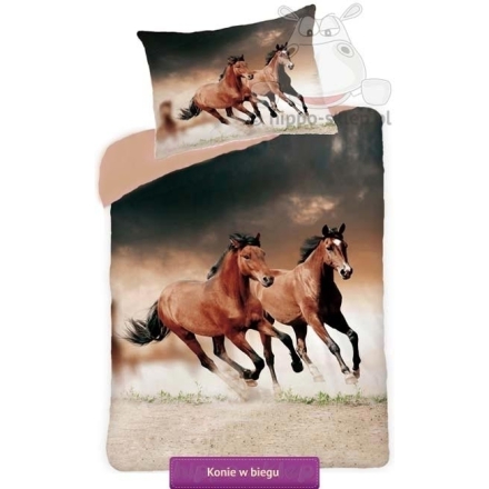 Teen's bedding horses 140x200