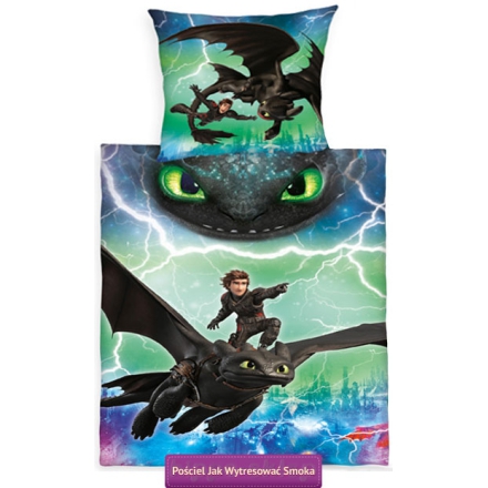 Kids bedding How to train your dragon 3 DreamWorks Herding