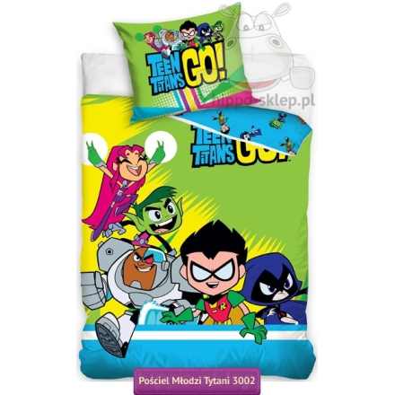 Kids bedding Teen Titans Go! TT 183002 Carbotex 5902689423819