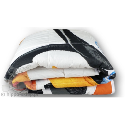 Penguins of Madagascar kids bedspreads - packing