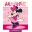 Fleece blanket with Minnie Mouse