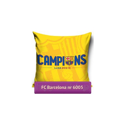Small square FC Barcelona pillowcase FCB 6005, Carbotex