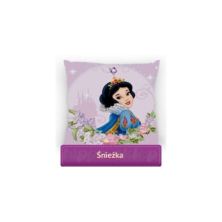 Small square Snow White Princess pillowcase 40x40