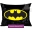 Large pillowcase Batman black