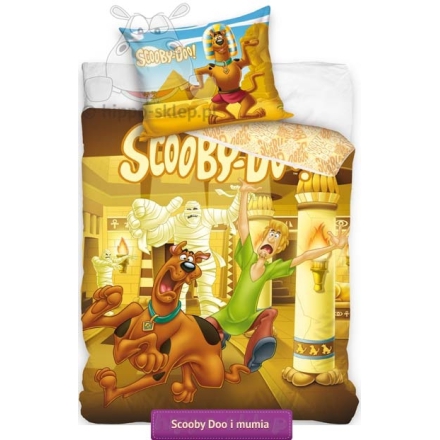 Scooby Doo Mummy Kids Bedding With Escaping Shaggy Scooby