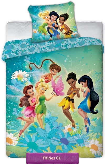 Kids Bedding Tinkerbell Disney Fairies From The Pixie Hollow