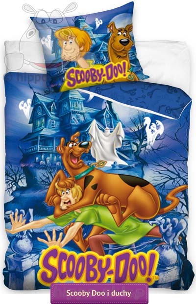 Blue Scooby Doo Ghost Kids Bedding Set For Boys All Size