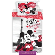 Bedding Minnie and Mickey Mouse in Paris