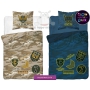 Army brown camo bed set glowing in the dark 150x200