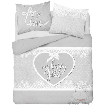 Happy Place bedding with lace motif 160x200 and 150x200