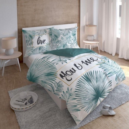 Mint adult bedding set for couples 200x200 or 180x200