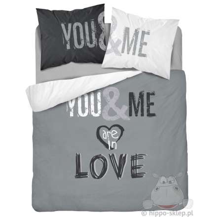 Bed set for lovers You & Me 2973B, Detexpol