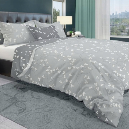 bed linen with tiny flowers bushes 200x200