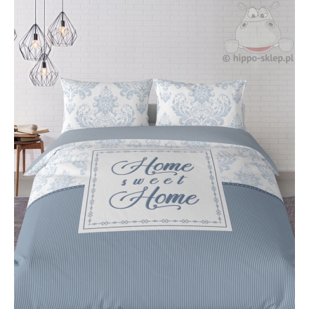 Cotton bed set Home sweet Home 220x200