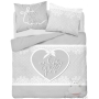 Happy Place bedding with lace motif 160x200 and 150x200