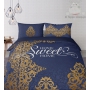 Exclusive adult bed set with ornaments 200x220