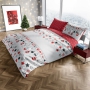 Bed linen with Christmas decorations design Scandic 200x200, 220x200