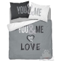 Bed set for lovers You & Me 2973B, Detexpol