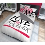 Love forever romantic bed set 200x200, 220x200 or 180x200 