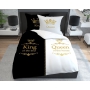 Black and white bedding fr couples King & Queen, 200x220