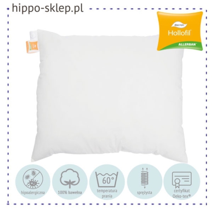 Hollofil Allerban standard pillow 70x80 cm white