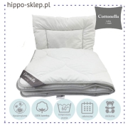 Anti-allergy Cottonella bed set (baby duvet & flat pillow) 135/100 or 90/120 cm