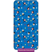 Kids fitted sheet Mickey Mouse 90x200, blue