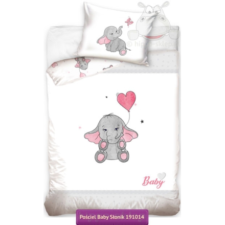 Baby bedding with Elephant 100x135 or 90x130 