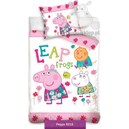 Baby bedding Peppa Pig pink PP 8018, Carbotex