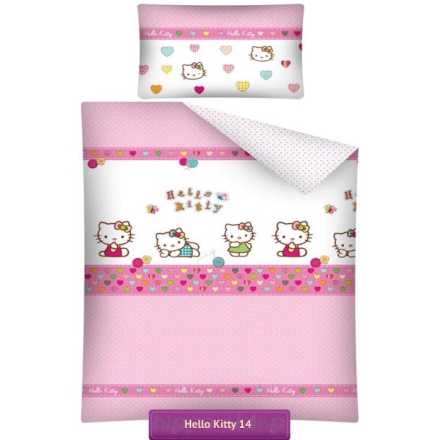 Pink Hello Kitty baby bedding set, HK 14, Detexpol 