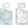 Flamingos baby bedding 90x120 or 80x120 for a girls