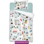 Baby bedding with small town