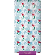 Fitted sheet with Ariel - Little Mermaid 90x200