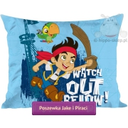 Pirate Jake kids pillowcase 50x60 or 50x80, blue  