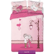 Teen's bedding with kissing couple 140x200, 150x200