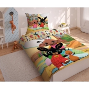 Kids bed linen with Bing and friends 140x200, 140x180, 140x160