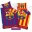Bedding FC Barcelona double-sided
