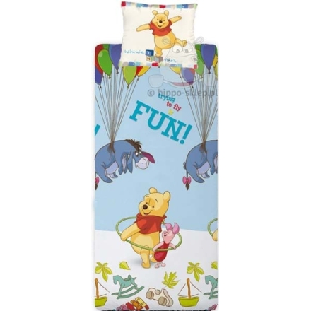 Bedding for kindergarten with Winnie the Pooh