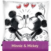Kids square pillowcase Disney Mickey & Minnie 11 Faro