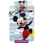 Disney Mickey Mouse baby bedding set 100x135, 90x130 or 90x120 cm, blue 