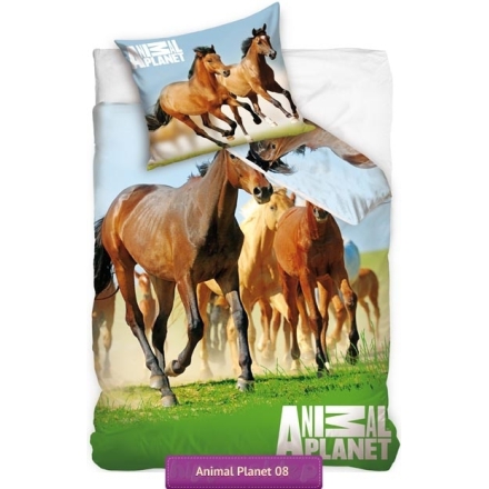 Bedding Animal Planet horses 150x200 or 140x200