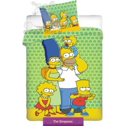 The Simpsons family kids bedding 150x200 (single size)