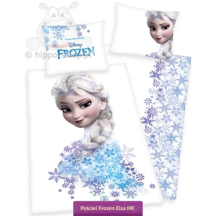 Frozen Elsa white bedding set 140x200, Disney 