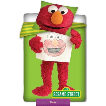 Elmo Muppet monster kids bedding 140x200 or 150x200