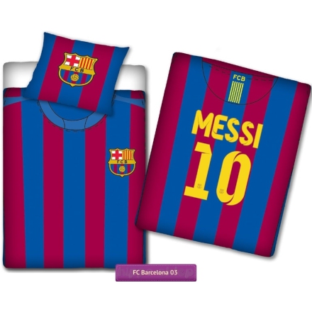 Football bedding Messi Shirt FCB 1004 FC Barcelona  Carbotex