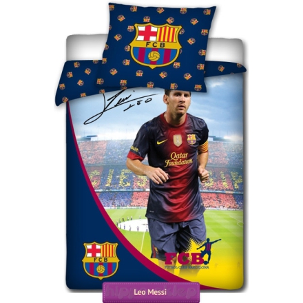 Football bedding Messi FCB 1007 FC Barcelona Carbotex 