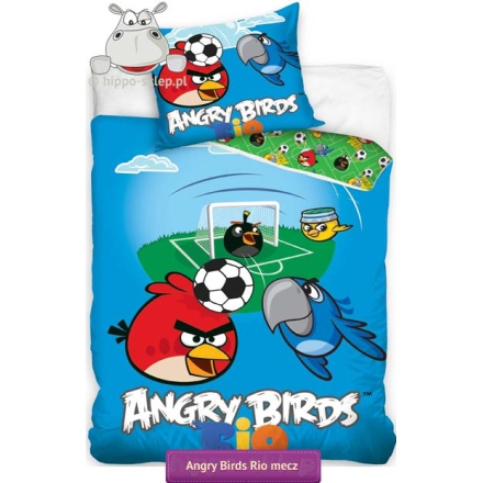 Kids bedding Angry Birds Rio AB 8001, Carbotex