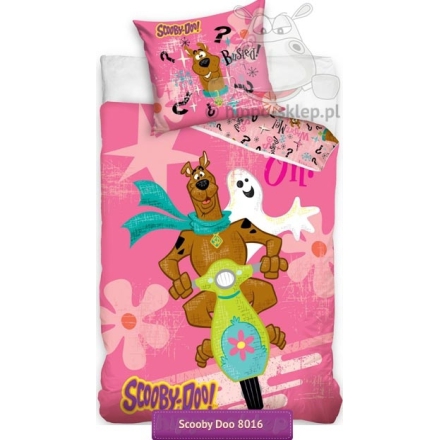 Pink kids bedding Scooby Doo SD 8016, Carbotex